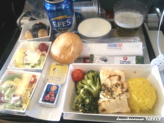 トルコ航空機内食１回目