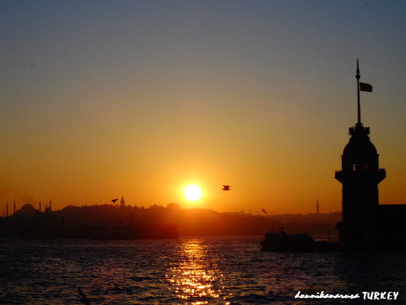 イスタンブール夕陽